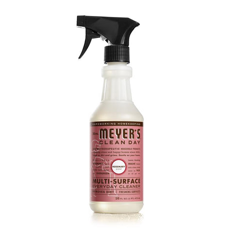 Mrs. Meyer's Clean Day Rosemary Scent Organic Multi-Surface Cleaner Liquid 16 oz (Pack of 6)