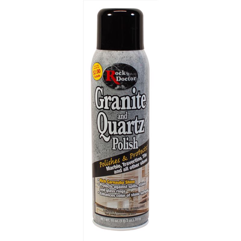 Rock Doctor Clean Scent Granite Polish 18 oz Spray (Pack of 6)