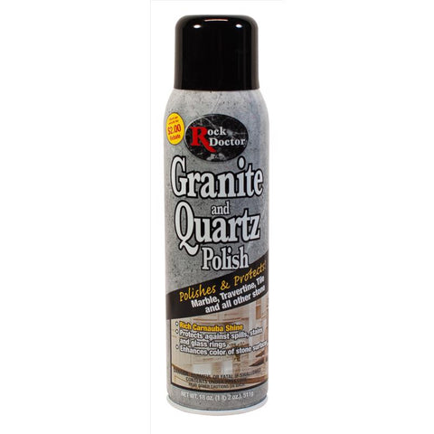 Rock Doctor Clean Scent Granite Polish 18 oz Spray (Pack of 6)