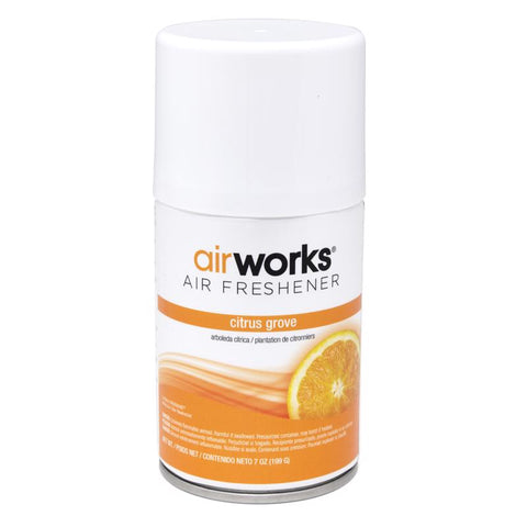 AirWorks Citrus Grove Scent Air Freshener 7 oz Aerosol 12 pk (Pack of 12)