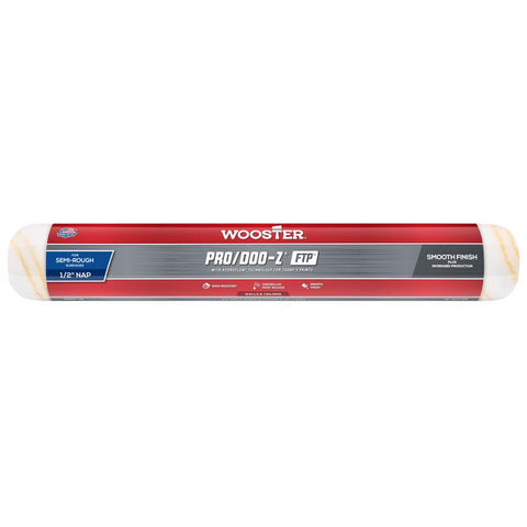 Wooster Pro/Doo-Z FTP Synthetic Blend 18 in. W X 1/2 in. Paint Roller Cover 1 pk