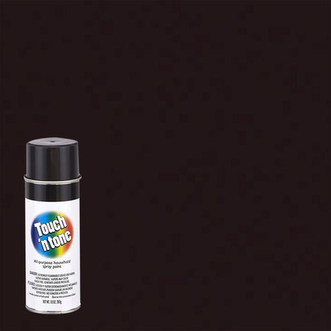 Rust-Oleum Touch n Tone Gloss Black Spray Paint 10 oz (Pack of 6)