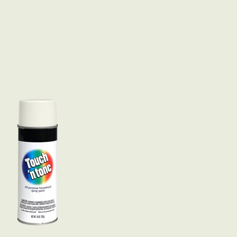 Rust-Oleum Touch n Tone Gloss White Spray Paint 10 oz (Pack of 6)