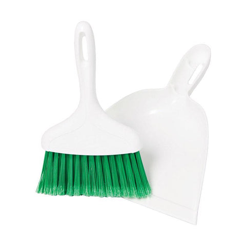 Libman 7 in. W Soft Recycled PET Dust Pan with Whisk Broom (Pack of 6)