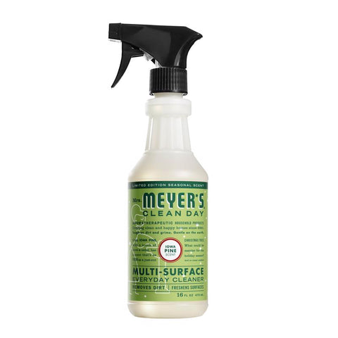 Mrs. Meyer's Clean Day Iowa Pine Scent Organic Multi-Surface Cleaner Liquid Spray 16 oz (Pack of 6)