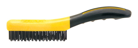 Cepillo de alambre de acero al carbono Allway de 1-1/4 pulg. de ancho x 10.25 pulg. de largo (Paquete de 6)