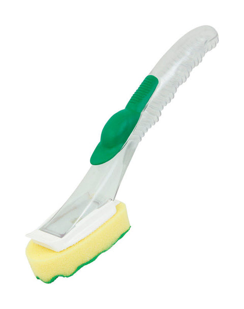 Libman 3 in. W 11 in. Plastic/Rubber Handle Dish Scrubbing Wand (Pack of 6)