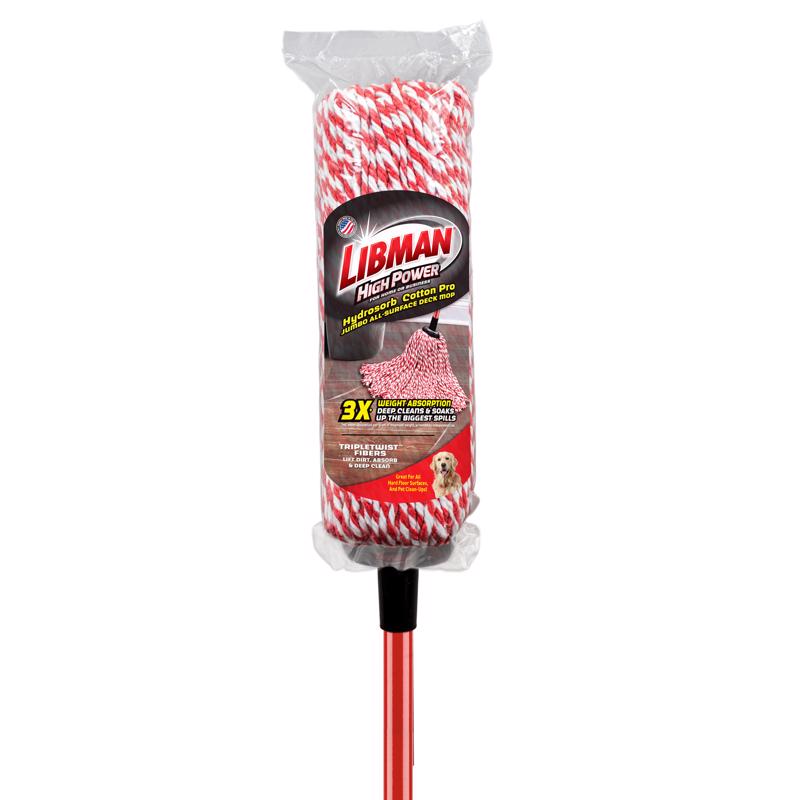 Libman 4.5 in. W Wet Mop (Pack of 6)
