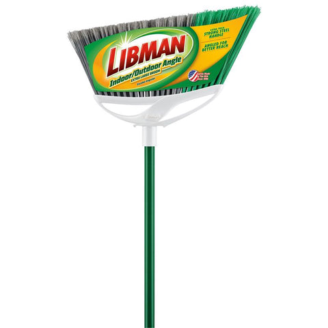 Libman Extra Large Precision 15 in. W Stiff Recycled PET Broom (Pack of 4)