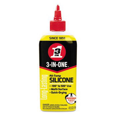 3-IN-ONE Silicone Lubricant 4 oz