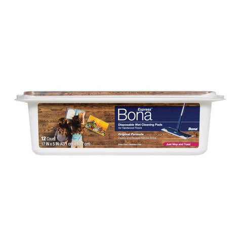 Bona Express 17 in. Wet PVA Mop Refill 12 pk