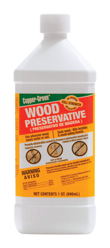 Copper Green Flat Green Other Oil-Based Wood Preservative 1 qt