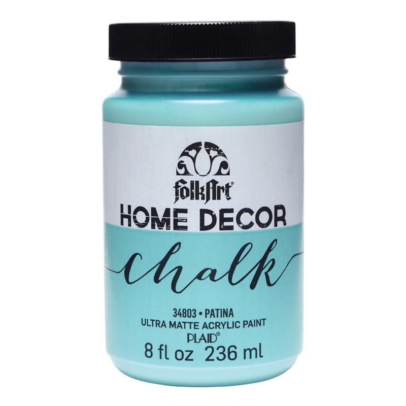 FolkArt Flat Chalky Finish Patina Hobby Paint 8 oz (Pack of 3)