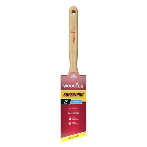 Wooster Super/Pro 2 in. Firm Angle Paint Brush (Pack of 6)