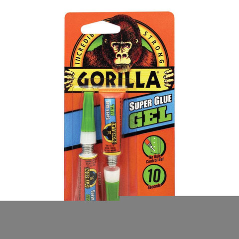 Gorilla High Strength Glue Clear Super Glue 0.11 oz (Pack of 10)