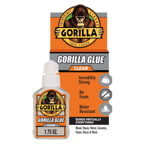 Gorilla High Strength Clear Clear Glue 1.75 oz (Pack of 5)
