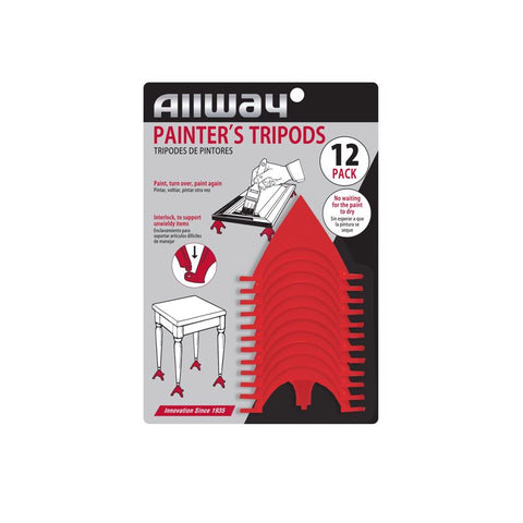 Allway 2.75 in. L Orange Plastic Painter's Tripod (Pack of 6)