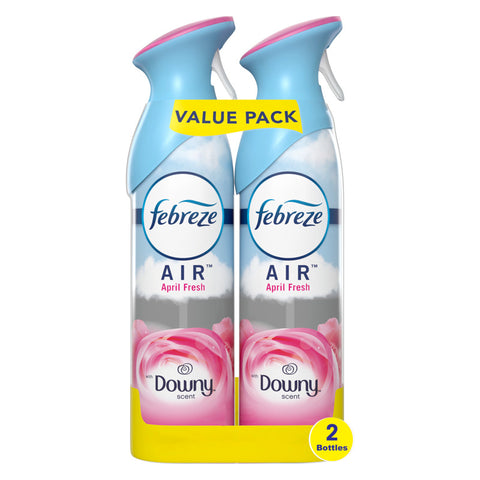 Febreze Air Downy April Fresh Scent Air Freshener 17.6 oz Aerosol (Pack of 3)