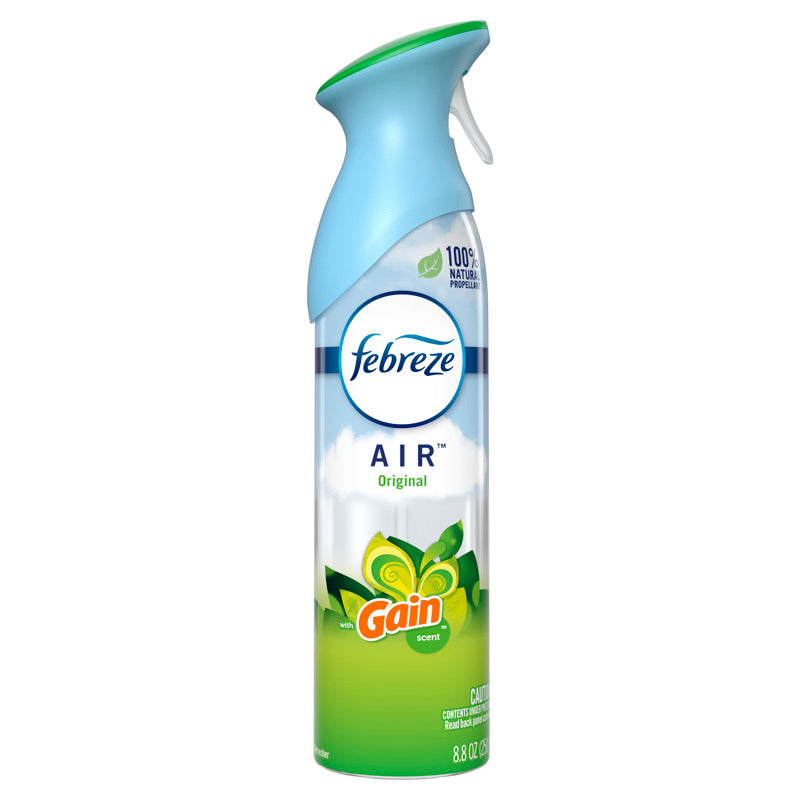Febreze Air Gain Scent Air Freshener 8.8 oz Aerosol (Pack of 6)