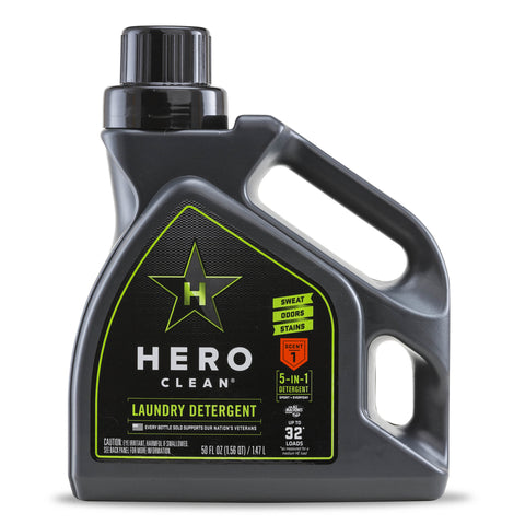 Hero Clean Juniper Scent Laundry Detergent Liquid 50 oz (Pack of 6)