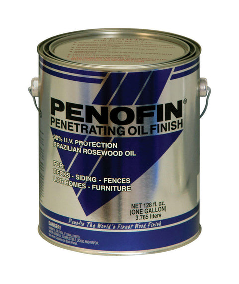 Penofin Transparent Matte Sable Oil-Based Penetrating Wood Stain 1 gal (Pack of 4)