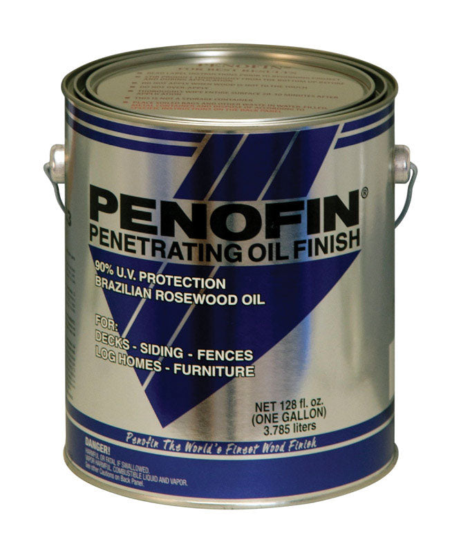 Penofin Transparent Matte Cedar Oil-Based Penetrating Wood Stain 1 gal (Pack of 4)