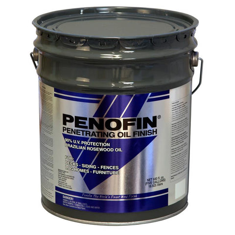 Penofin Transparent Matte Western Red Cedar Oil-Based Penetrating Wood Stain 5 gal
