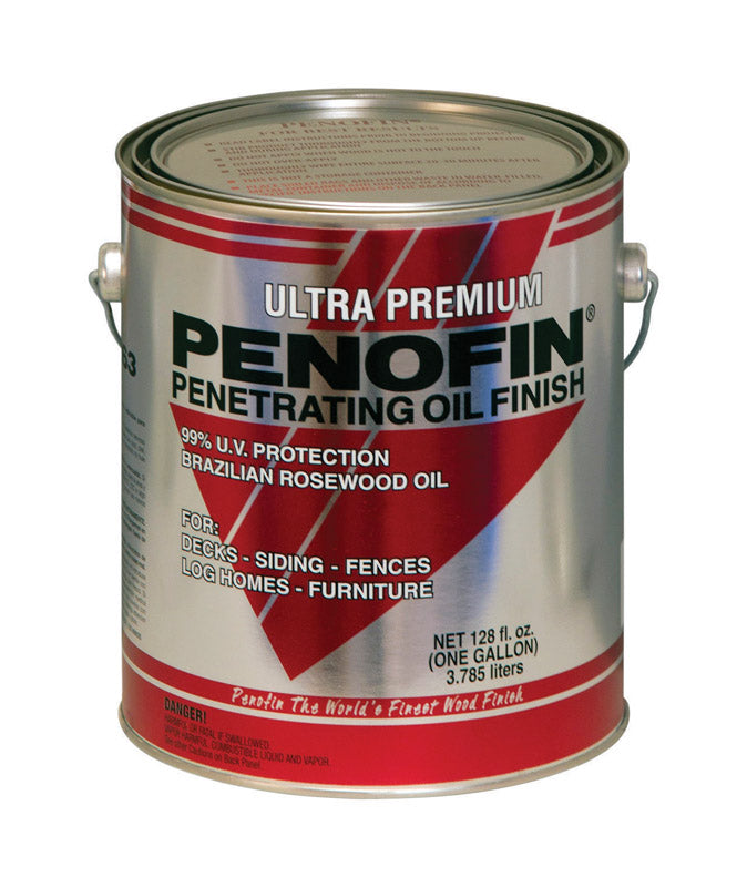 Penofin Ultra Premium Transparent Matte Sable Oil-Based Penetrating Wood Stain 1 gal (Pack of 4)