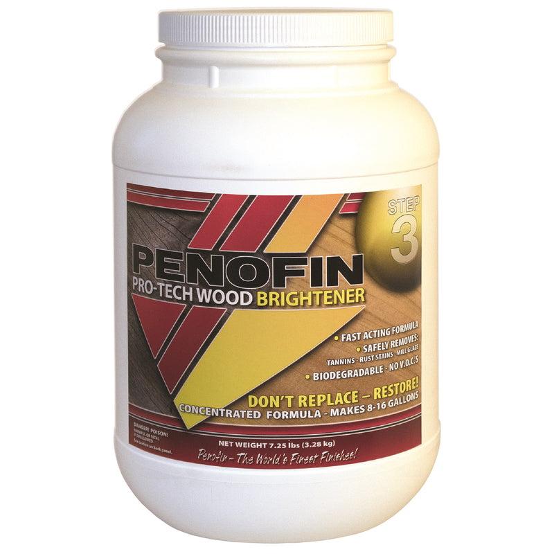 Penofin Pro-Tech Brightner Wood Cleaner 1 gal (Pack of 4)