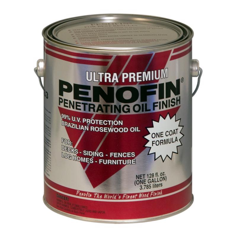 Penofin Ultra Premium Transparent Matte Sierra Oil-Based Penetrating Wood Stain 1 gal (Pack of 4)