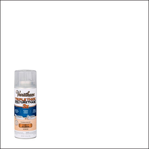 Varathane Transparent Gloss Clear Water-Based Oil Modified Urethane Triple Thick Polyurethane 11.25 (Pack of 6)