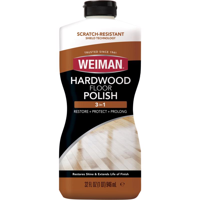 Weiman High Traffic High Gloss Hardwood Floor Polish & Restorer Liquid 32 oz (Pack of 6)