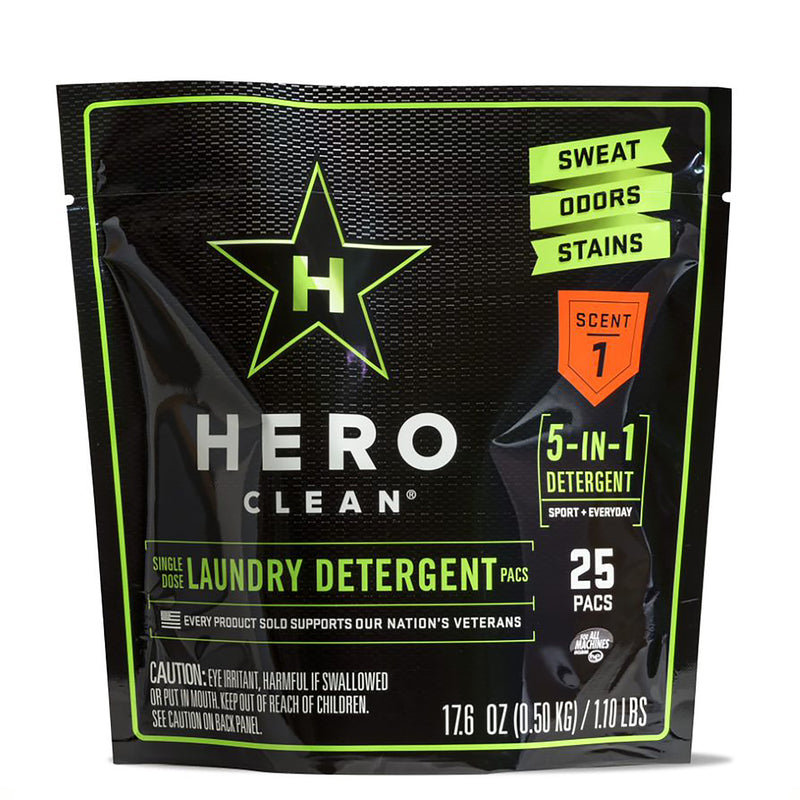 Hero Clean Juniper Scent Laundry Detergent Pod 25 pk (Pack of 6)