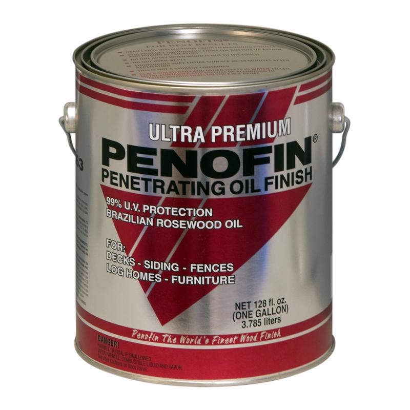 Penofin Ultra Premium Transparent Matte Mission Brown Oil-Based Penetrating Wood Stain 1 gal (Pack of 4)