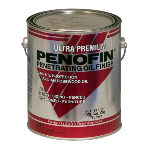 Penofin Ultra Premium Transparent Matte Mission Brown Oil-Based Penetrating Wood Stain 1 gal (Pack of 4)