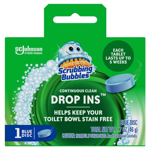 Scrubbing Bubbles Vanish No Scent Toilet Bowl Cleaner 1.7 oz Tablet