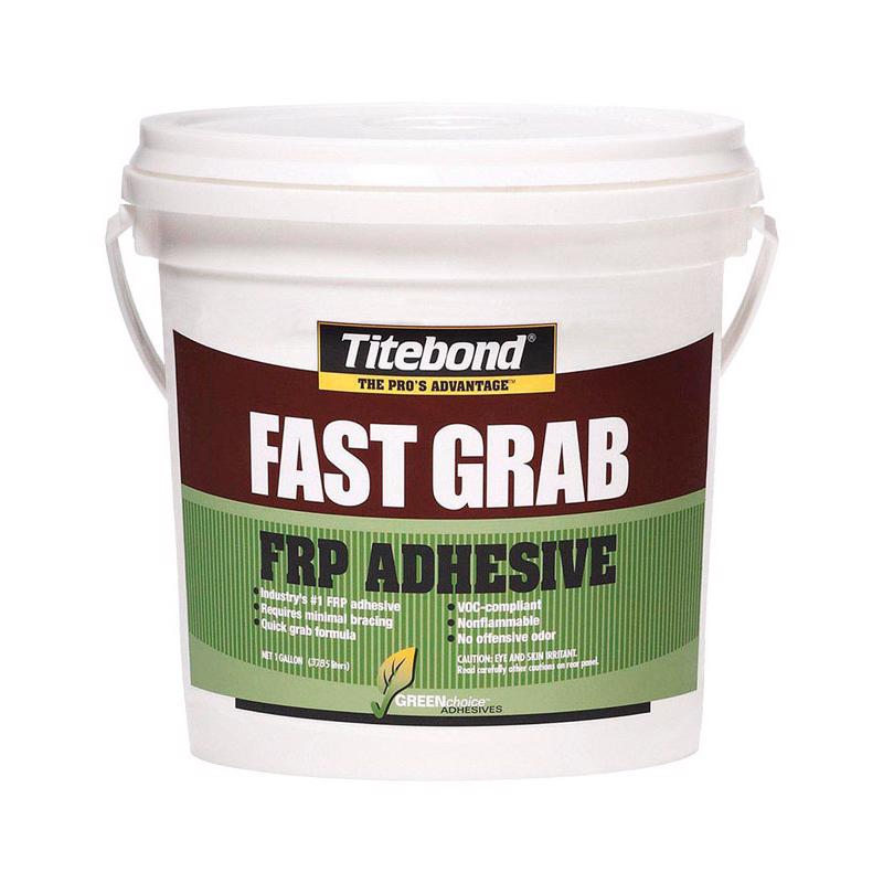 Titebond GREENchoice Fast Grab FRP High Strength Emulsion Polymer Light Beige Adhesive 1 gal (Pack of 2)