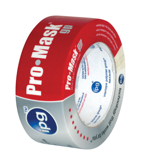 IPG Pro-Mask 1.88 in. W X 60 yd L Beige Medium Strength Masking Tape 1 pk (Pack of 16)