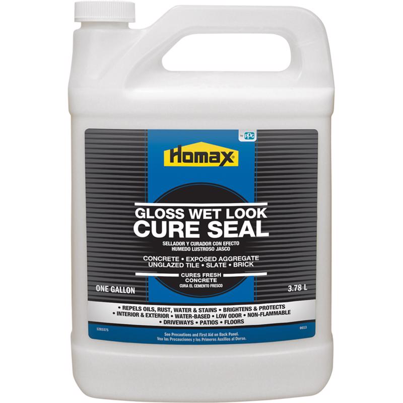 Homax Cure Seal Gloss Clear Water-Based Sealer 1 gal (Pack of 4)