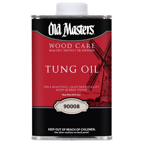 Old Masters Wood Care Clear Tung Oil 1 pt