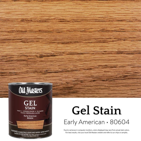 Old Masters Semi-Transparent Early American Oil-Based Alkyd Gel Stain 1 qt
