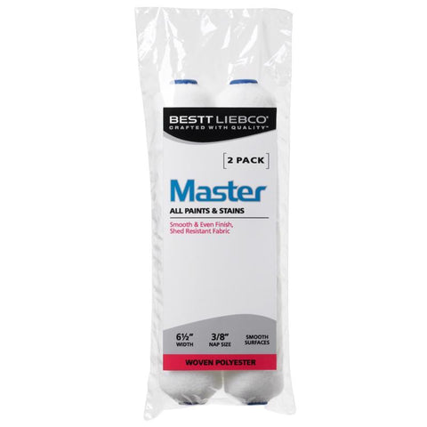 Bestt Liebco Master Woven Polyester 6-1/2 in. W X 3/8 in. Mini Paint Roller Cover 2 pk (Pack of 12)