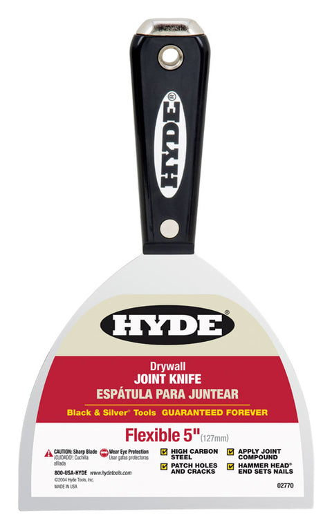 Hyde High Carbon Steel Joint Knife 0.63 in. H X 5 in. W X 8.38 in. L (Pack of 5)