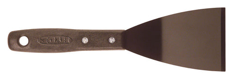 Hyde 3 in. W High Carbon Steel Stiff Scraper