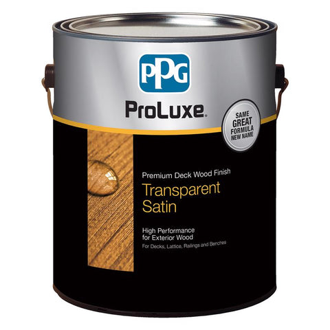 ProLuxe DEK Transparent Satin Natural Oak Oil-Based Acrylic/Alkyd/Urethane Wood Finish 1 gal (Pack of 4)