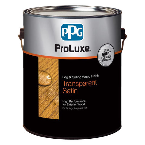 ProLuxe Log and Siding Transparent Satin Teak Oil-Based Acrylic/Alkyd/Urethane Wood Finish 1 gal (Pack of 4)