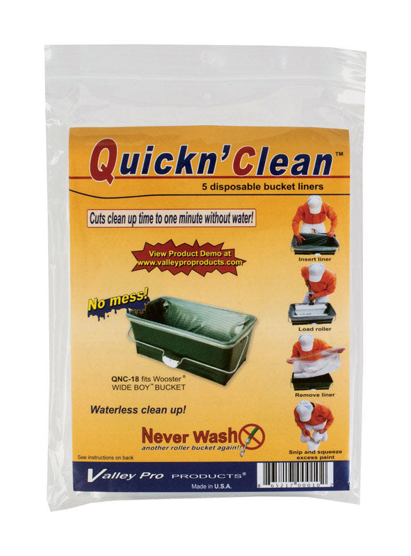 Wooster Quickn Clean Clear 5 gal Plastic Bucket (Pack of 12)
