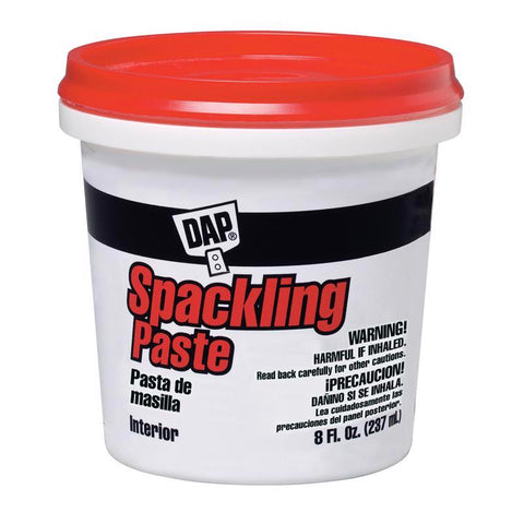 DAP Ready to Use White Spackling Paste 0.5 pt (Pack of 12)
