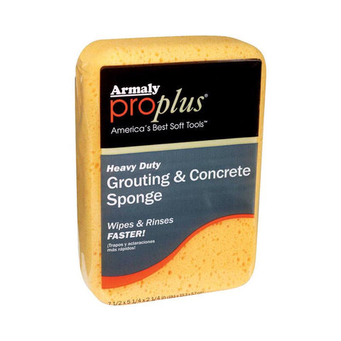 Armaly ProPlus Heavy Duty Antibacterial Sponge For Grout & Concrete 7-1/2 in. L 1 pc (Pack of 12)