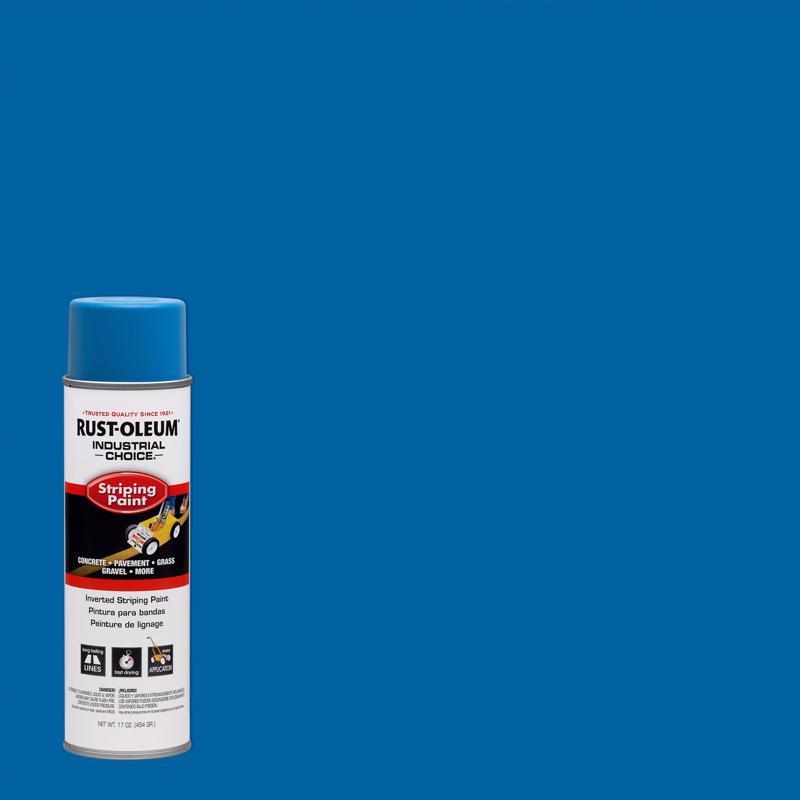 Rust-Oleum Industrial Choice Gloss Dark Blue Spray Paint 18 oz (Pack of 6)